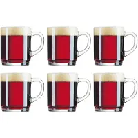 Luminarc glas met oor, uit glas, 25 cl, stapelbaar