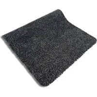 JYG Deurmat XXL KATCOT SUPERABSORB katoen zwart/antraciet 80 x 200cm - droogloopmat - tapijtloper