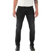 Rokker Rokkertech Tapered Slim Black Motorjeans