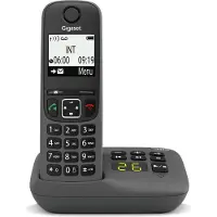 Gigaset AS490A Analoge-/DECT-telefoon Nummerherkenning Zwart
