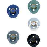 BIBS fopspenen 6-18 maand set 5 stuks Forrest mix