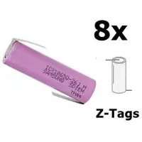 Samsung INR18650-30Q 3000mAh - 15A - Pakket inhoud - 12 Stuks, Type - Z-Soldeerlippen