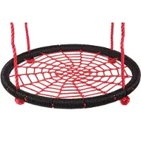 Hermic Nestschommel diam. 95cm hoogte 180 cm ophangingstouwen 16mm