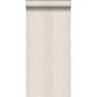 Origin Wallcoverings behang slangenprint beige - 53 cm x 10.05 m - 347339