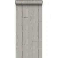 Origin Wallcoverings behang verweerde houten planken taupe - 347538 - 53 cm x 10,05 m