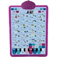 Lexibook Disney Frozen My Educational Tweetalige Elektronische Alfabet Poster Frans/Engels