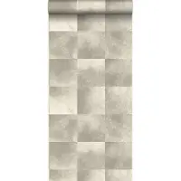 Origin Wallcoverings behang dierenhuid motief beige - 53 cm x 10.05 m - 347323