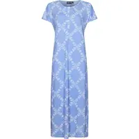 Pastunette Duurzaam geruit nachthemd blauw - Blauw - Maat - 36