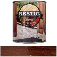 Restol Houtolie Zijdeglans Bruin Naturel 2,5 LTR