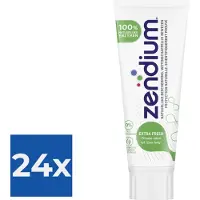 Zendium Tandpasta Extra Fresh 75 ml - Voordeelverpakking 24 stuks
