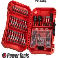 Milwaukee Bitset Shockwave 70 Delig Packout Box