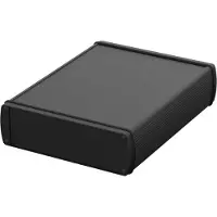 Bopla ABPH 1600-0200 ALUBOS_SET 84166200.HMT1 Universele behuizing 169 x 200 x 52 Aluminium Zwart (RAL 9005) 1 set(s)