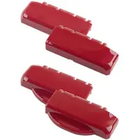 Bopla B SC HB PC-V0-3000 Scharnier Polycarbonaat (V0) Vuurrood (RAL 3000) (l x b x h) 100 x 27 x 48.3 mm 1 stuk(s) Piece