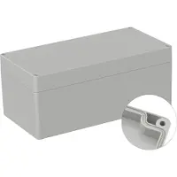 TRU COMPONENTS TC-9065556 Outdoorbehuizing 240.5 x 120 x 100.5 Polycarbonaat Grijs-wit (RAL 7035) 1 stuk(s)