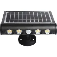 V-TAC Wandlamp op zonne-energie - IP65 - 950 Lumen - 3000K