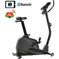 Tunturi Star Fit E100 HR i plus Hometrainer - Ergometer - Fitnessfiets - Bluetooth - 21 trainingsprogramma's - 16 weerstandniveaus - Kleur: zwart - Incl. fitness app