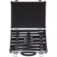 Bosch SDS-Plus Serie - Gereedschapskoffer - 11-delig - Aluminium Koffer - Hoogwaardige Staal