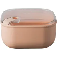 Omada Lunchbox Pull Box Vierkant Roze 2L