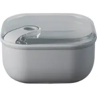 Omada Lunchbox Pull Box Vierkant Grijs 1L