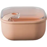 Omada Lunchbox Pull Box Vierkant Roze 1L