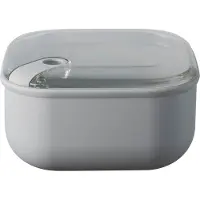 Omada - Pull Box Lunchbox Vierkant 2 liter - Polypropyleen - Grijs -