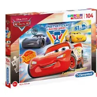 Clementoni Cars 3, 104 stukjes, Thema: Films, Geschikt voor kinderen vanaf 6 jaar