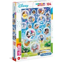 Clementoni Puzzel: Disney Klassiekers - 104 stukjes - Puzzel voor kinderen