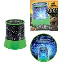 Toi-Toys Dinosaurussen 360 graden projectielamp met drie verschillende lichtstanden