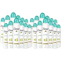 Dove Deospray Go Fresh Peer & Aloe Vera 250 ml - Voordeelverpakking 24 stuks