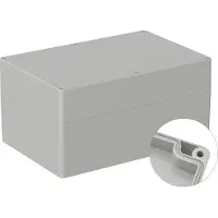 TRU COMPONENTS TC-9065560 Outdoorbehuizing 240.3 x 160.3 x 120 Polycarbonaat Grijs-wit (RAL 7035) 1 stuk(s)