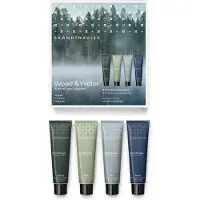 Skandinavisk Wood & Water mini handcrème 4-delig 30 ml