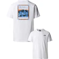 The North Face Shirt lichtblauw / curry / zwart / wit