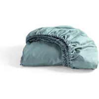 Cinderella Hoeslaken Mineral Green (Katoen)-90 x 210 cm