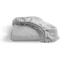 Cinderella Hoeslaken Light Grey (Katoen)-100 x 210 cm