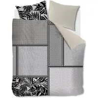 Beddinghouse Dutch Design Dekbedovertrek Satelite Black Satijn-260 x 200 / 220 cm | Extra Breed