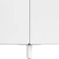 Relief verbindingsvoet 2-pack Wit