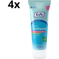 Tepe Daily Tandpasta - 4 x 75 ml - Voordeelverpakking