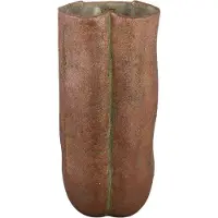 Ptmd collection PTMD Bloempot Roddie - 23x22x50 cm - Cement - Roest