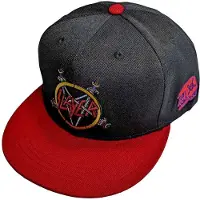Ginza.se Slayer - Hell Awaits Snapback Pet - Zwart/Rood