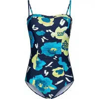 Pastunette Dames Badpak Bloom - Blauw - Maat 38