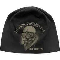 Ginza.se Black Sabbath - Us Tour '78 JD Print Beanie Muts - Zwart