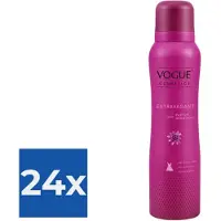 Vogue Extravagant Parfum Deodorant 150 ml - Voordeelverpakking 24 stuks