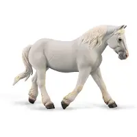 Collecta Paarden (1:20 XL): BOULONNAIS MERRIE grijs 16,5x10,5cm