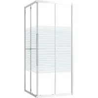 vidaXL Douchecabine 80x80x180 cm ESG