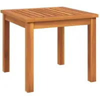 vidaXL Salontafel 40x40x36 cm, massief acaciahout