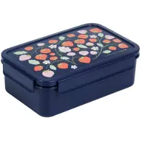 A Little Lovely Company Broodtrommel - Bento - 1.2 L - Aardbeien - - OneSize - Broodtrommels