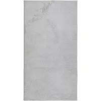 vidaXL Vloerkleed IZA laagpolig Scandinavisch 80x150 cm grijs