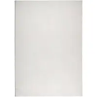 vidaXL Vloerkleed IZA laagpolig Scandinavisch 160x230 cm crèmekleurig