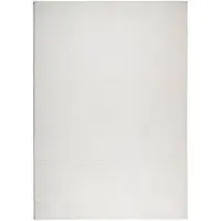 vidaXL Vloerkleed IZA laagpolig Scandinavisch 140x200 cm crèmekleurig