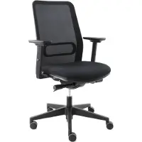 Workliving Dreamliner Mesh Black Edition - Bureaustoel Ergonomisch Design (N)EN 1335